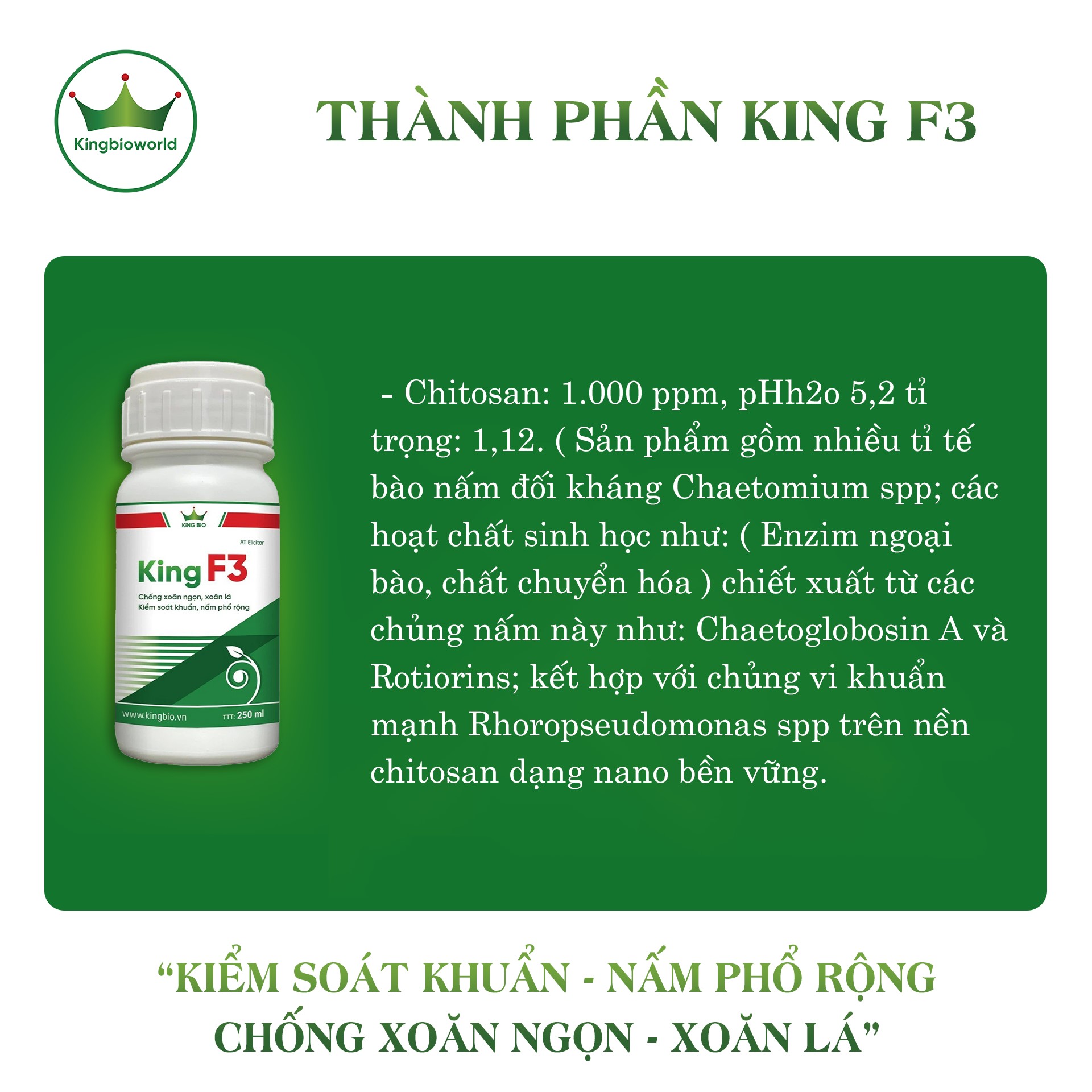 Combo chặn đứng hoàn toàn tình trạng xoăn lá, xoăn đọt, khảm lá, sượng trái trên cây trồng