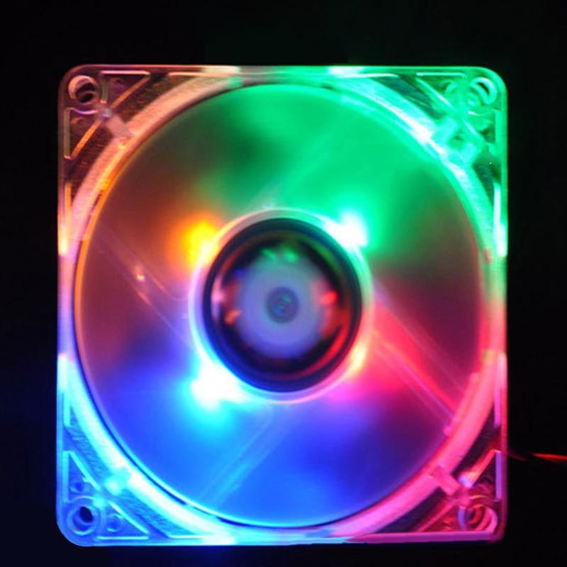 POWER Quạt Tản Nhiệt Đèn Led 8cm 8cm