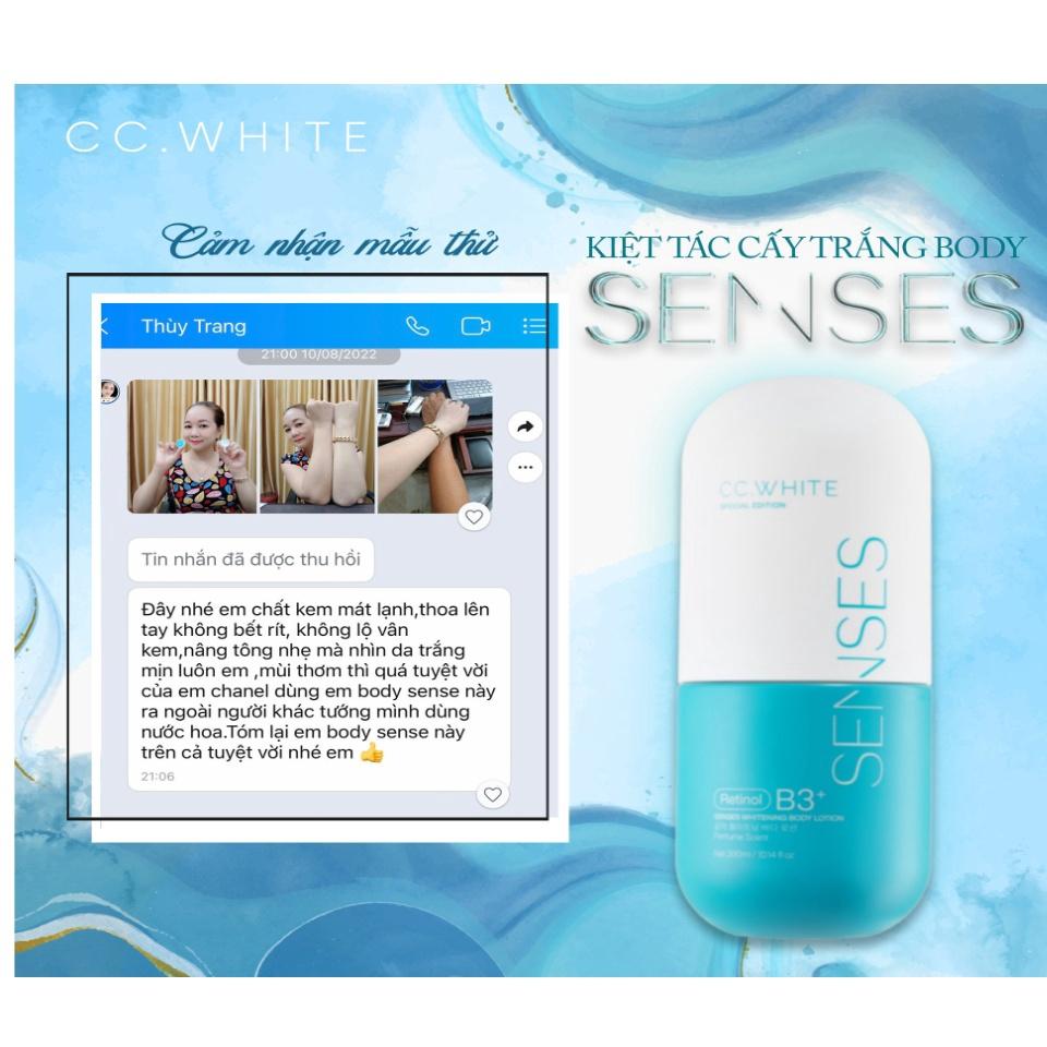 (MUA 1 TẶNG 2 Cấy Trắng Body SENSES - Kem Body SENSES RETINOL CCWHITE