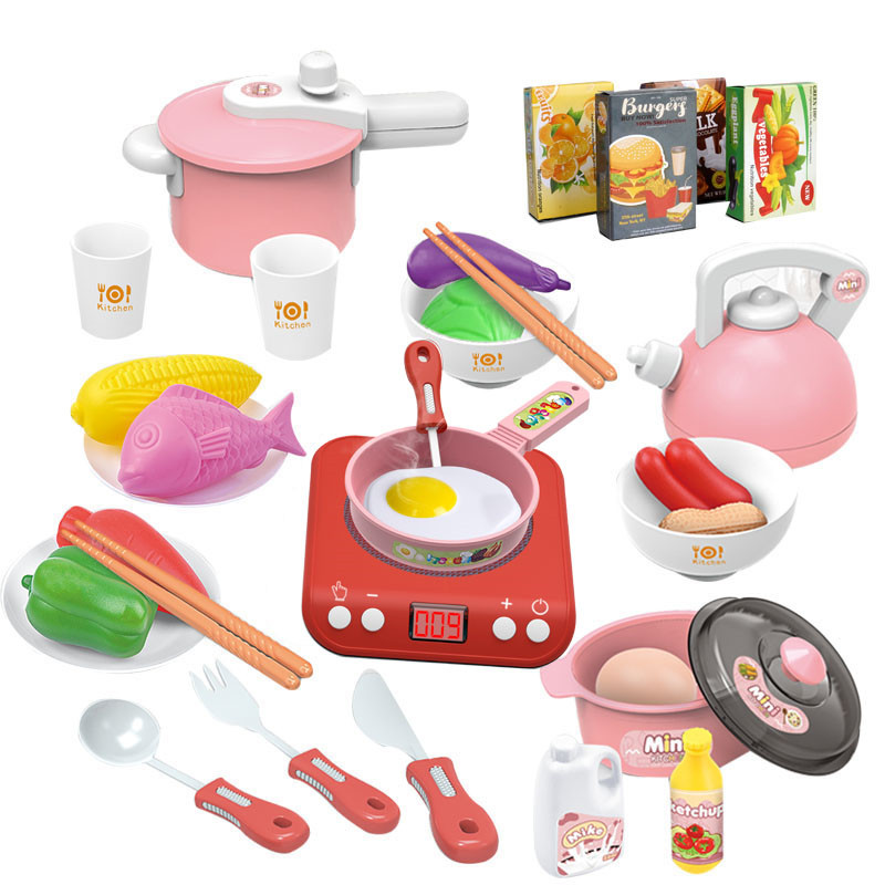 BỘ ĐỒ CHƠI NẤU ĂN 36 MÓN PLAY HOUSE CHO BÉ