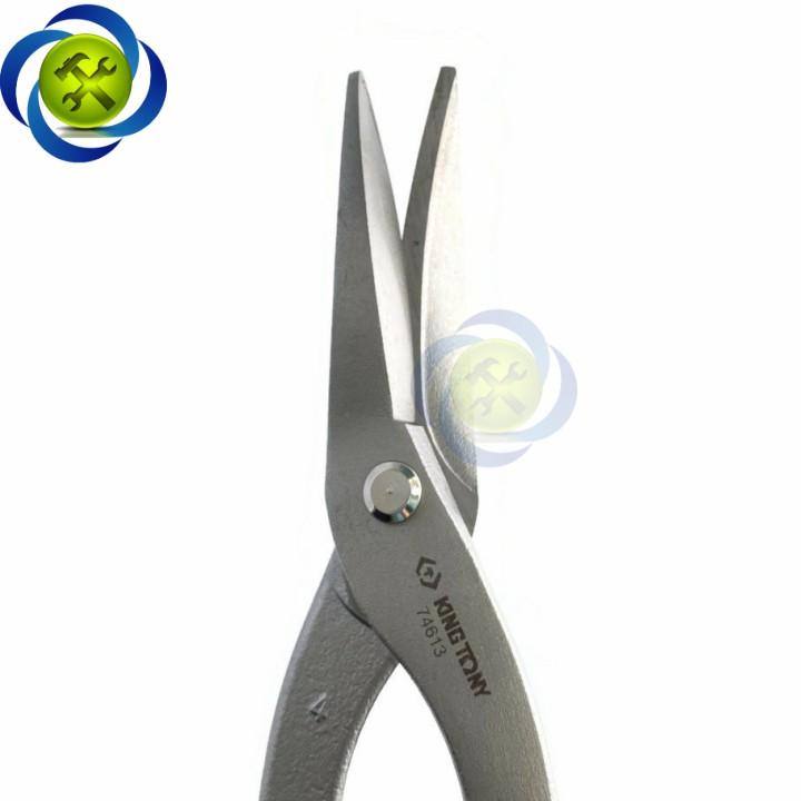Kéo cắt tôn thẳng Kingtony 74613 cán xanh dài 330mm