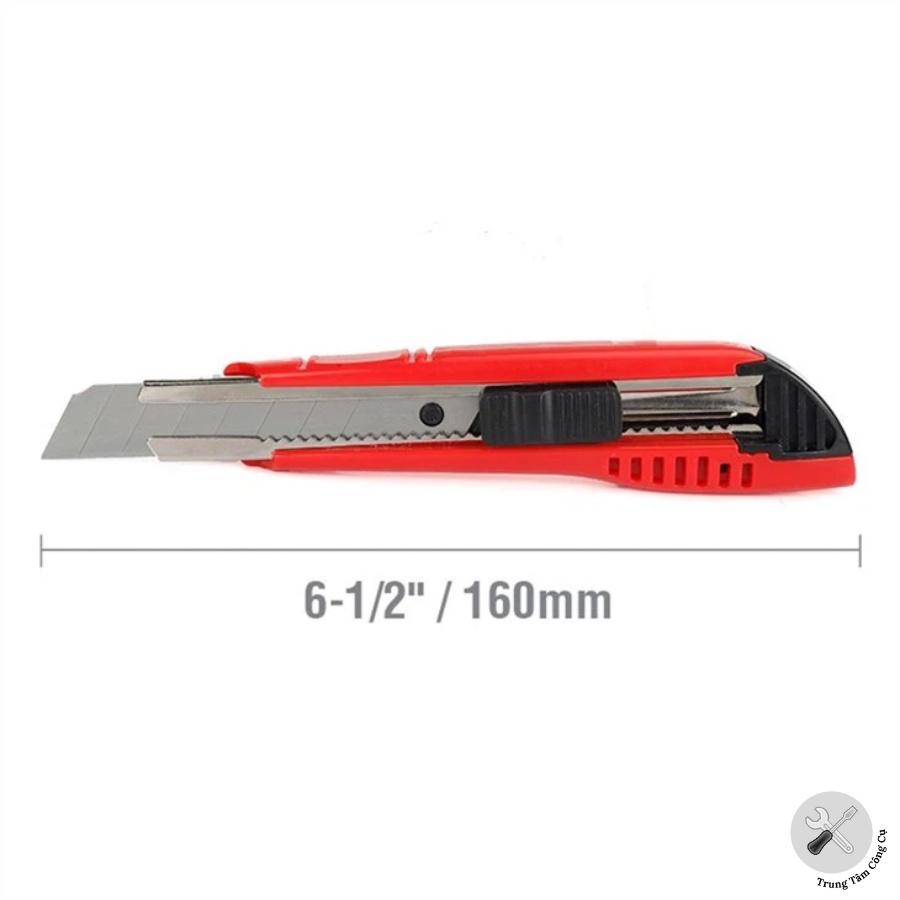 Dao rọc giấy bằng nhựa, chiều rộng lưỡi dao 18mm Workpro WP212013