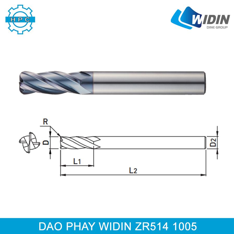 Dao phay Widin ZR514 1005