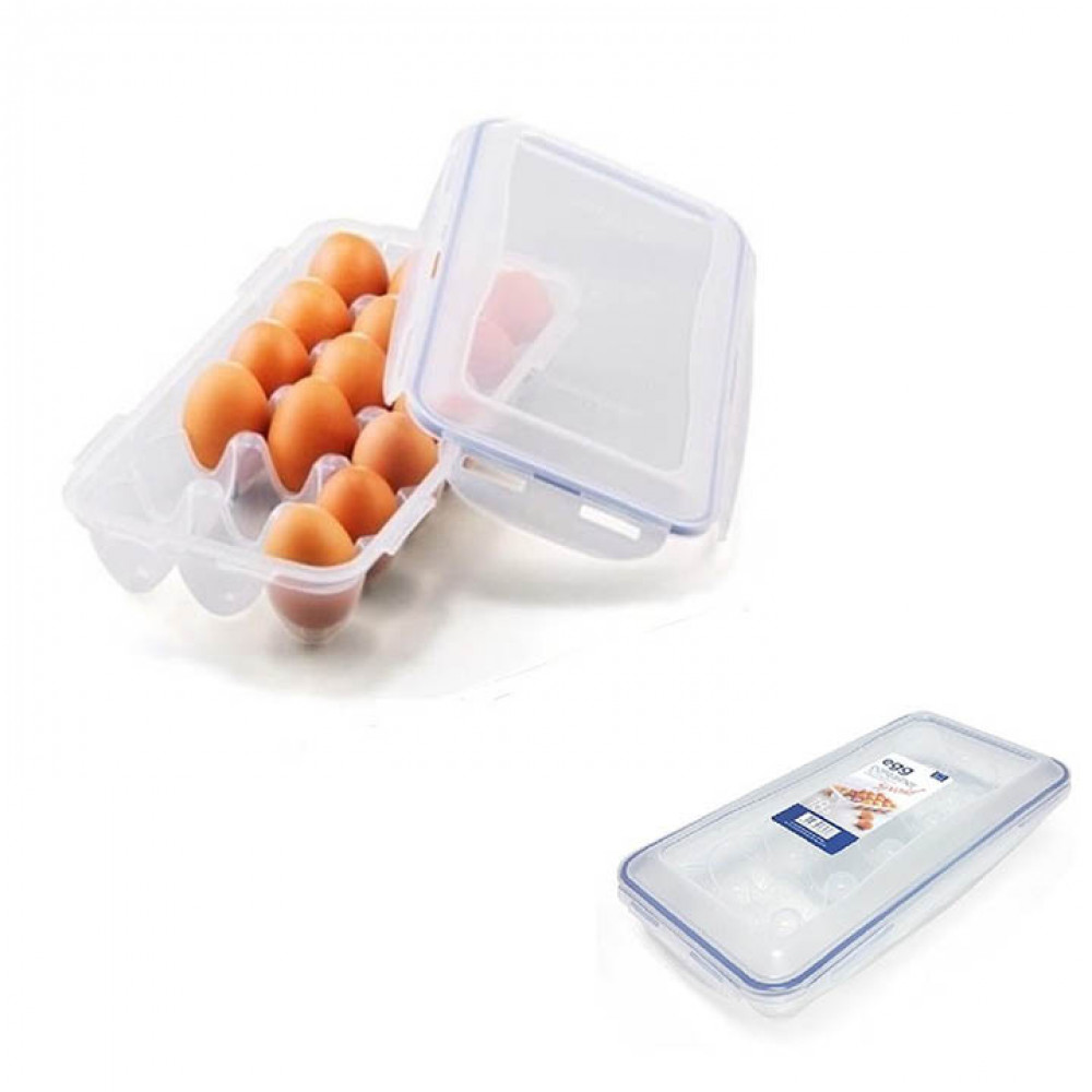 Hộp Bảo Quản Thực Phẩm Đựng Trứng 18 Quả Lock&amp;Lock HPL955 - Có Thể Để Trong Tủ Lạnh