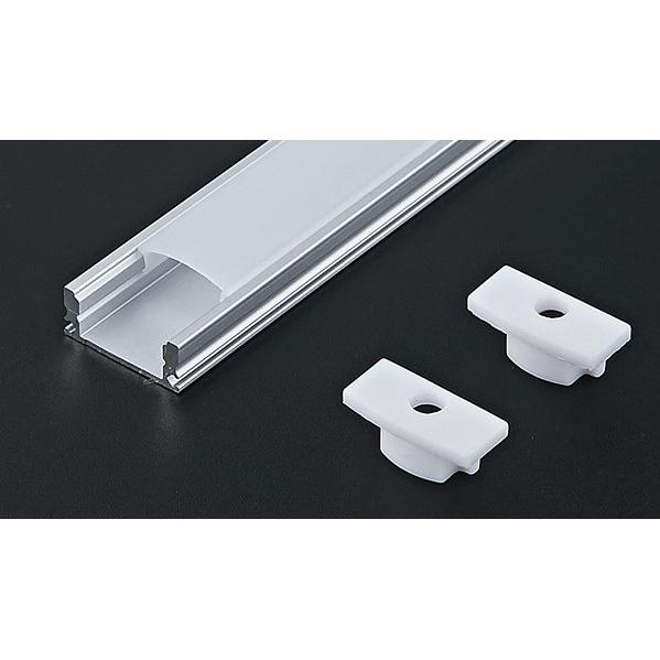 Thanh nhôm led định hình - thanh nhôm dùng cho led dán led thanh 12v trang trí nội thất Máng nhôm định hình