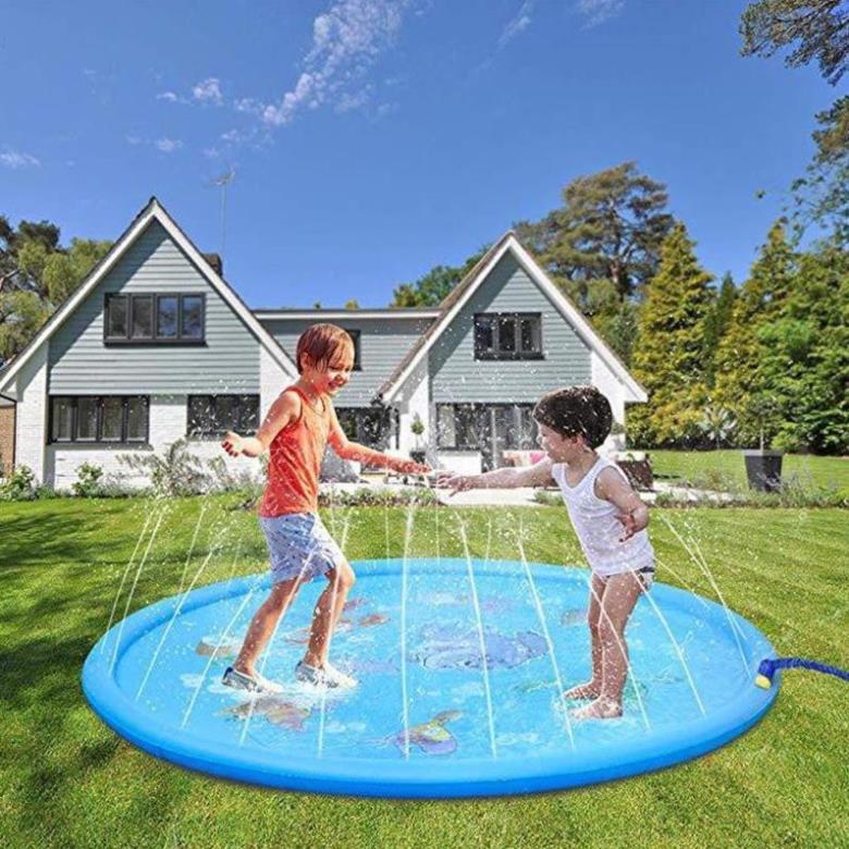 Đệm phao phun nước cho bé Đệm phao phun nước cho bé KT:1m7