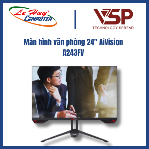 Màn hình văn phòng 24&quot; AiVision A243FV Hàng Chính Hãng