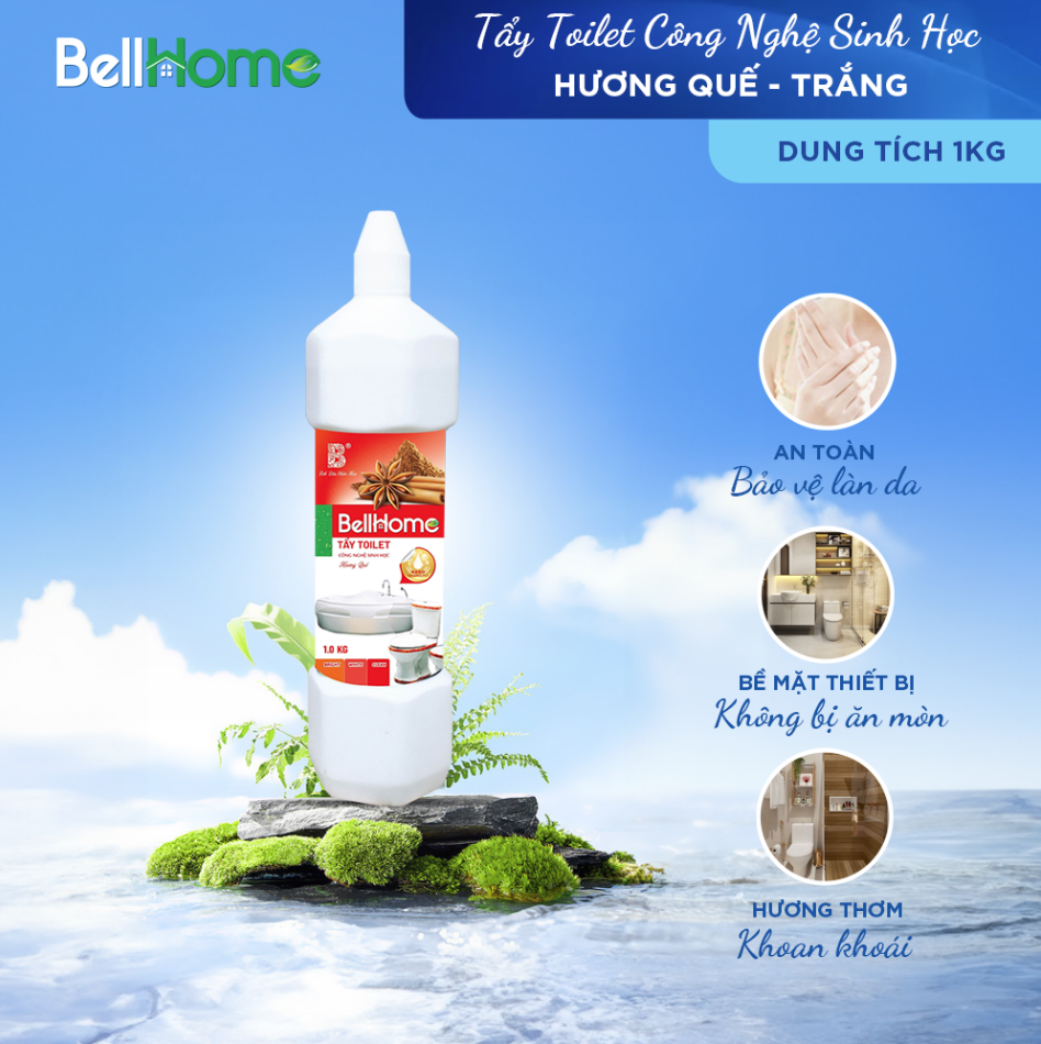 Nước Rửa Chén Công Nghệ Sinh Học Bell Home Hương Chanh 750G