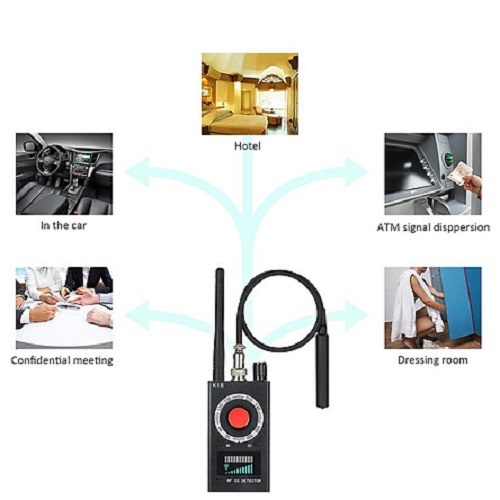 Thiết bị thông minh- Máy ghi âm, dò tìm camera và định vị GPS công nghệ hiện đại cao cấp K18