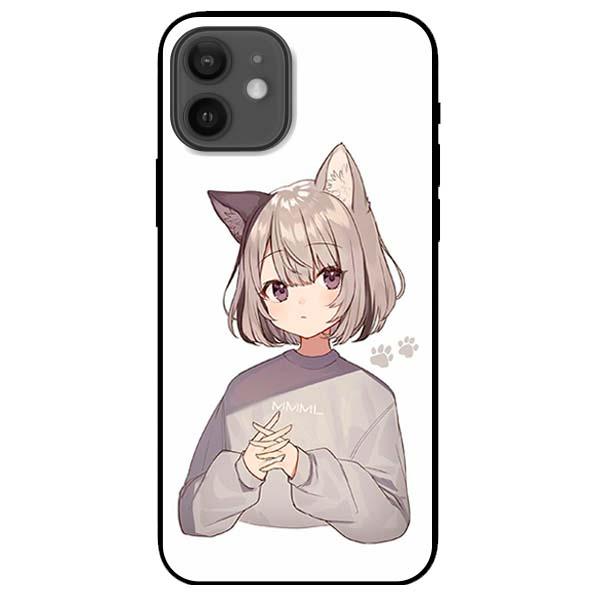 Ốp lưng dành cho iPhone 12 Mini - iPhone 12 - iPhone 12 Pro - iPhone 12 Pro Max - Nàng Mèo Chibi
