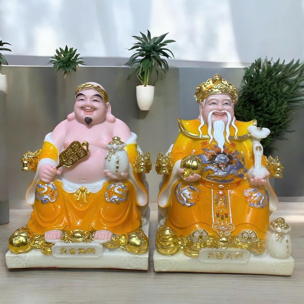 Set ban thần tài gấm vàng RỒNG VIỆT, bộ thờ thần tài đầy đủ cho gia chủ mệnh thổ, kim