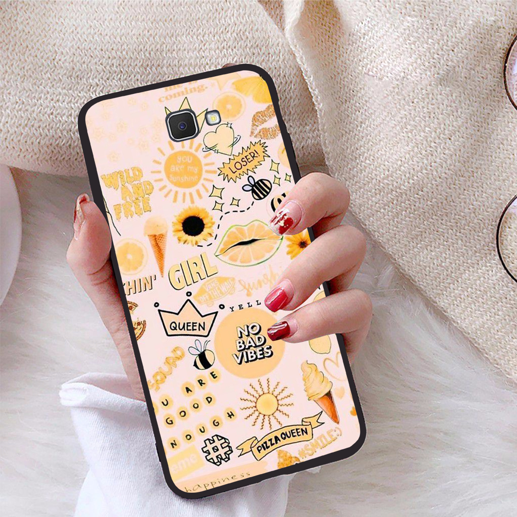 Ốp lưng dành cho Samsung Galaxy J7 Prime viền dẻo TPU Bộ Sưu Tập Phong Cách Tự Do - Hàng chính hãng