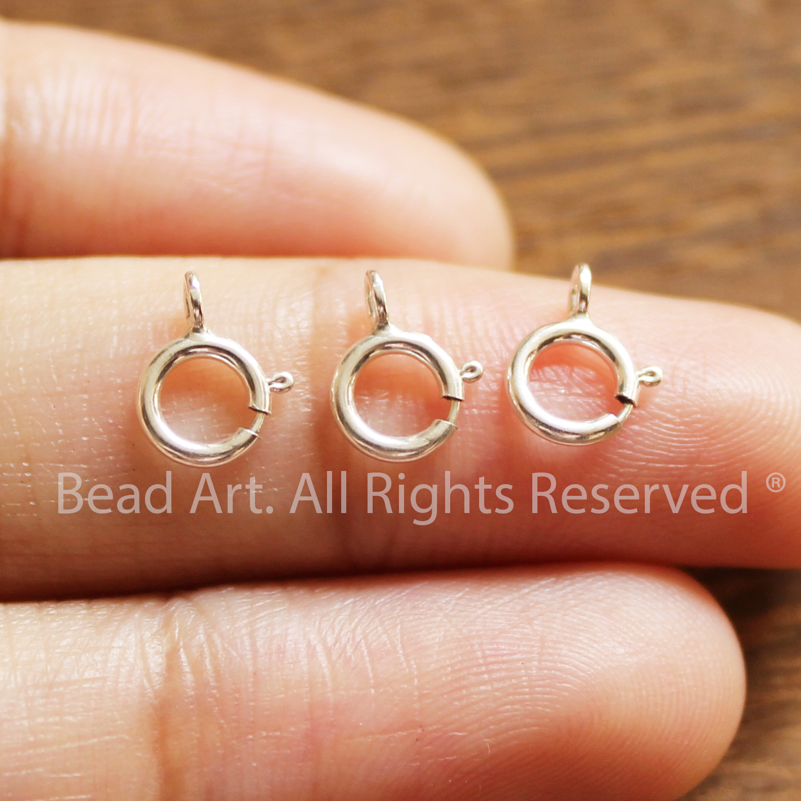Charm Khoá Bạc 925, Phối Vòng Tay Phong Thuỷ, Trang Sức, Chuỗi Hạt, Dây Chuyền, Lắc Tay - Bead Art