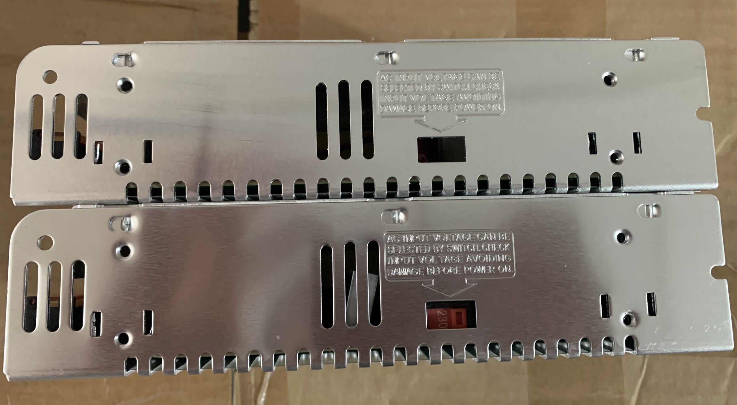 Nguồn tổ ong 12V 30A vỏ nhôm