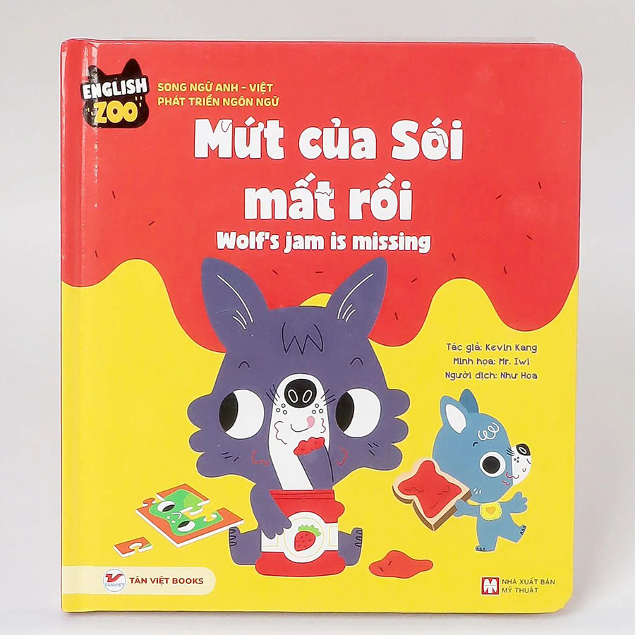 English Zoo - Mứt Của Sói Mất Rồi – Wolf’s jam is missing - Song Ngữ Anh -Việt