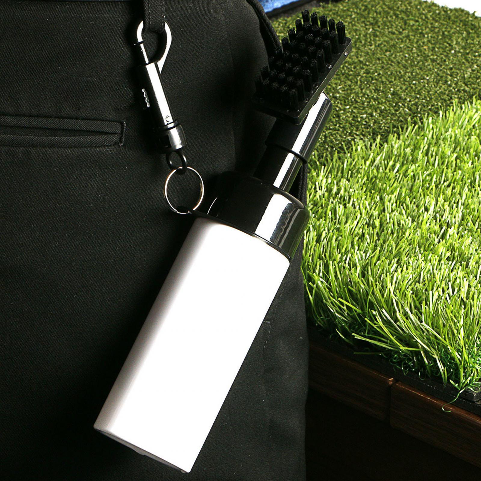 Golf Club Cleaner Brush with Water Bottle Portable Golf Cleaning Brush Spray