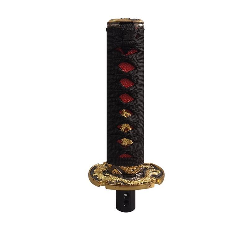 Đầu cần gạt số xe hơi Samurai 4 màu đỏ + đen chuyên dụng