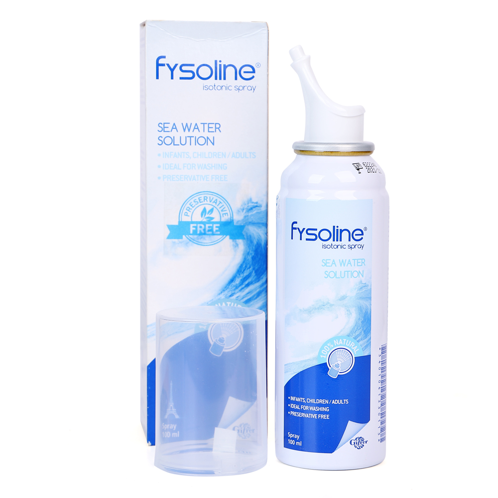 Xịt muối biển sâu Fysoline 100ml 30113