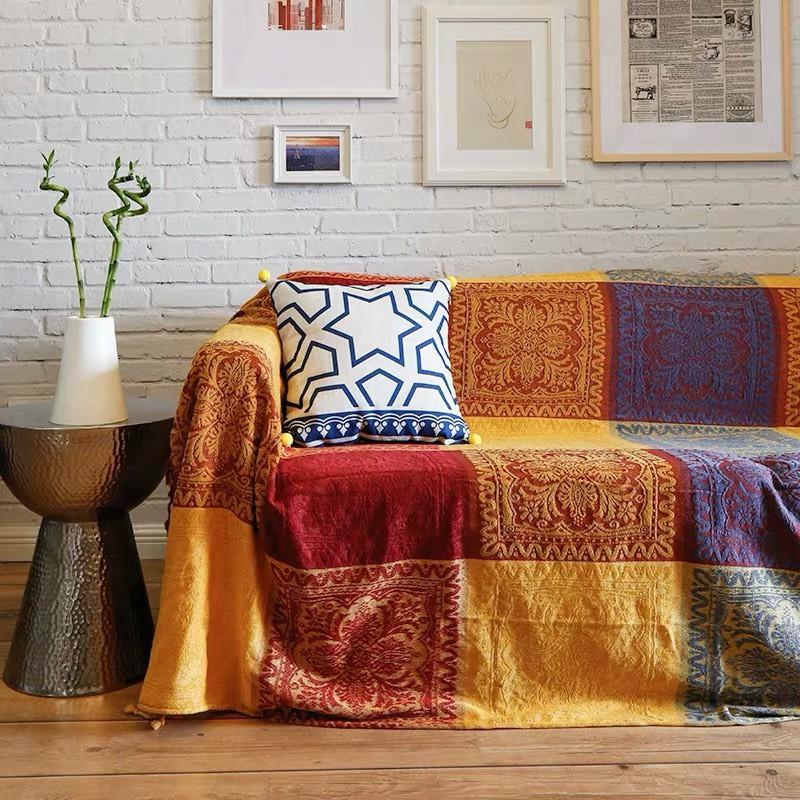 Thảm vintage, thảm sofa siêu mềm mịn UK15