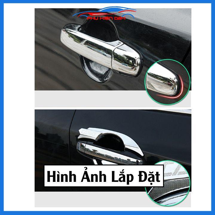 Ốp tay hõm mạ crom Camry 2012-2013-2014-2015-2016-2017-2018 sáng bóng chống trầy bảo vệ cửa xe ô tô