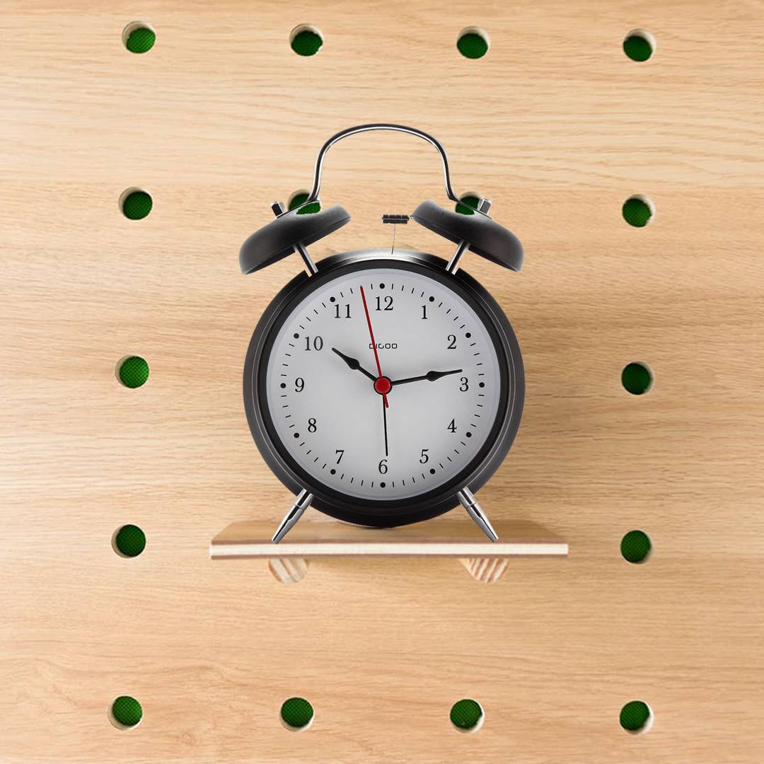 Bộ 12 Trụ Gỗ SMLIFE Pegboard 12cm - Móc Treo Cài Bảng Gỗ Đục Lỗ SMLIFE Pegboard