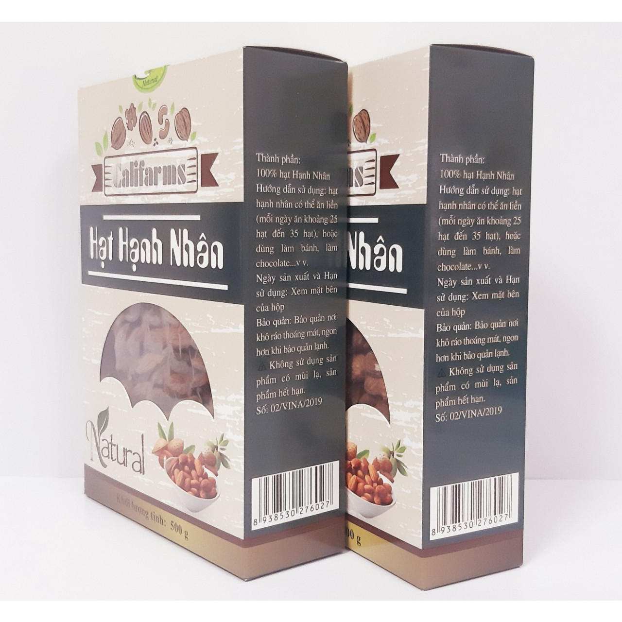 1KG Hạnh nhân Mỹ Califarms
