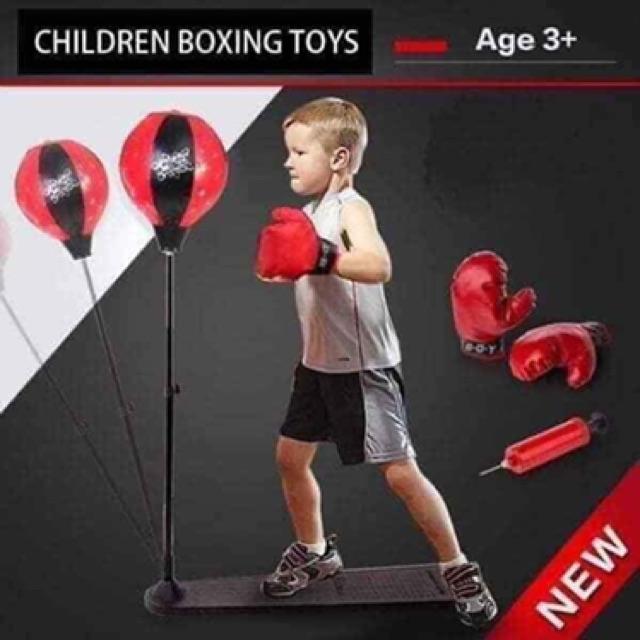 Bộ BOXING Đấm Bốc Size Trẻ Em Siêu Đẹp