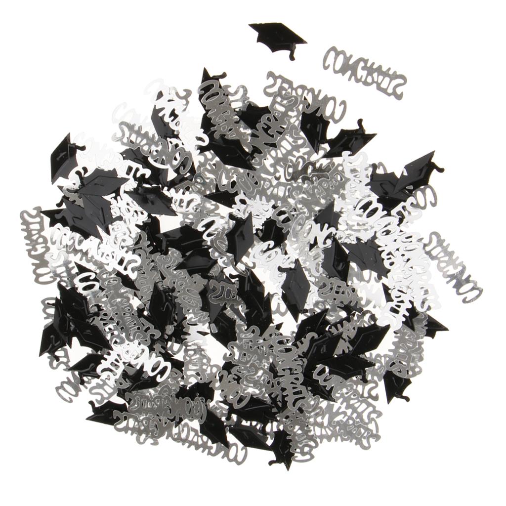 Sprinkles Congrats Grad Cap Scatter Table Confetti School Graduation Decor