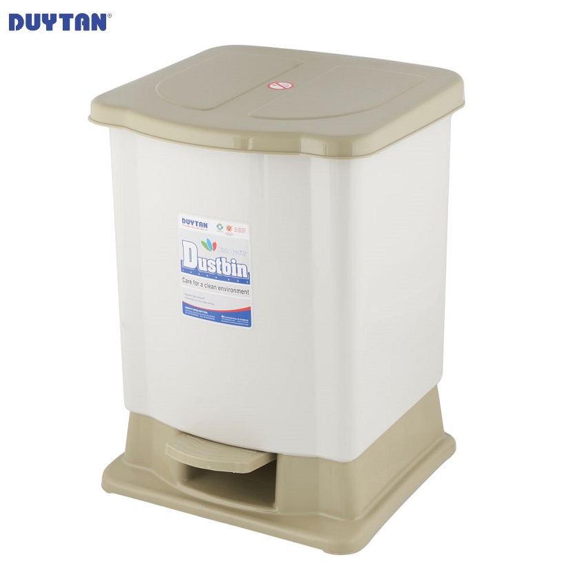 Thùng rác đạp trung nhựa Duy Tân - 27402 - Giao màu ngẫu nhiên - Hàng chính hãng