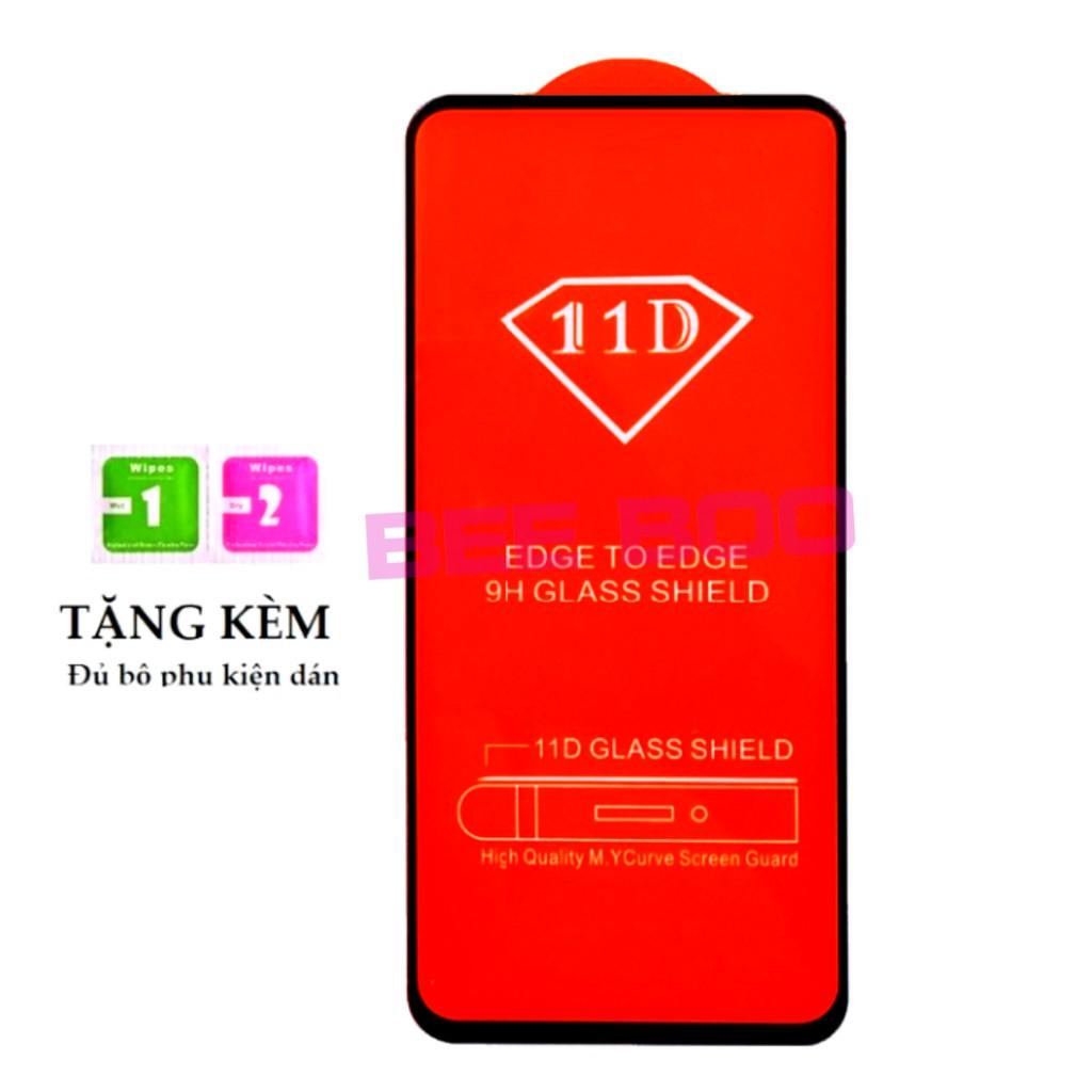 Kính cường lực Dành Cho Điện Thoại Xiaomi Redmi Note 10/ 10s/ 10 5g - Full màn hình 11D và trong suốt