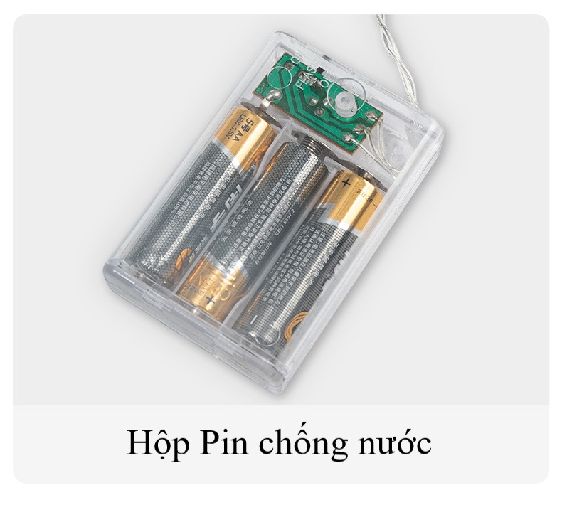 Đèn led dây trang trí hình ngôi sao dùng pin BSW-DJ021-S