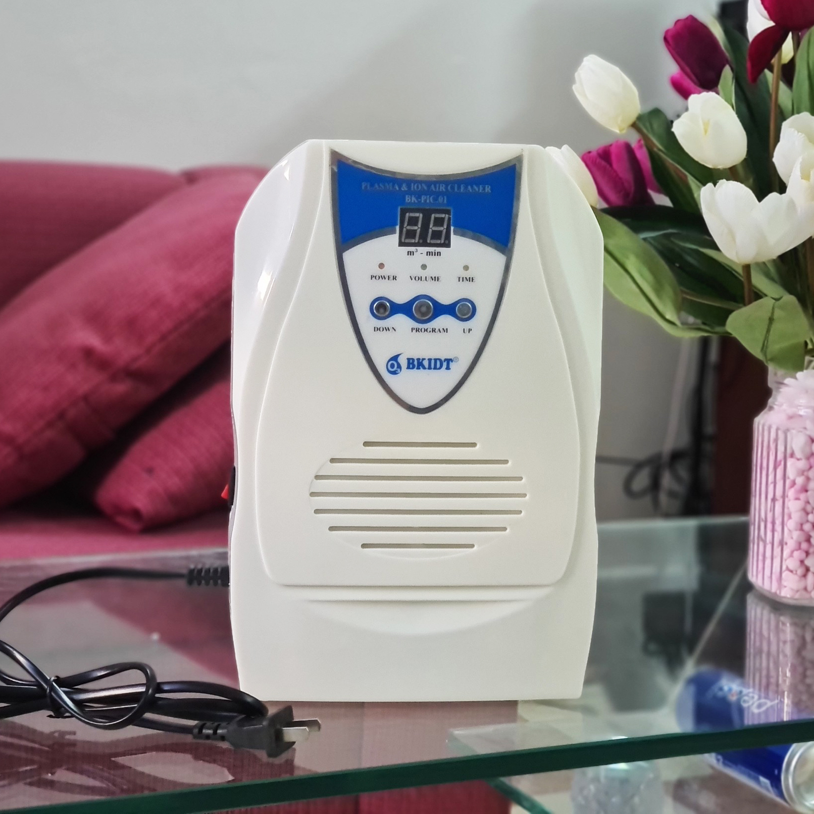 Máy khử mùi diệt khuẩn đa năng 10 - 30 m2 Anion Air Cleaner - Hàng Chính Hãng