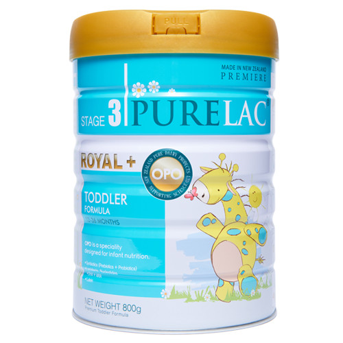 Sữa bột công thức PureLac nhập khẩu New Zealand hộp 800gr cho bé từ 12 dến 24 tháng