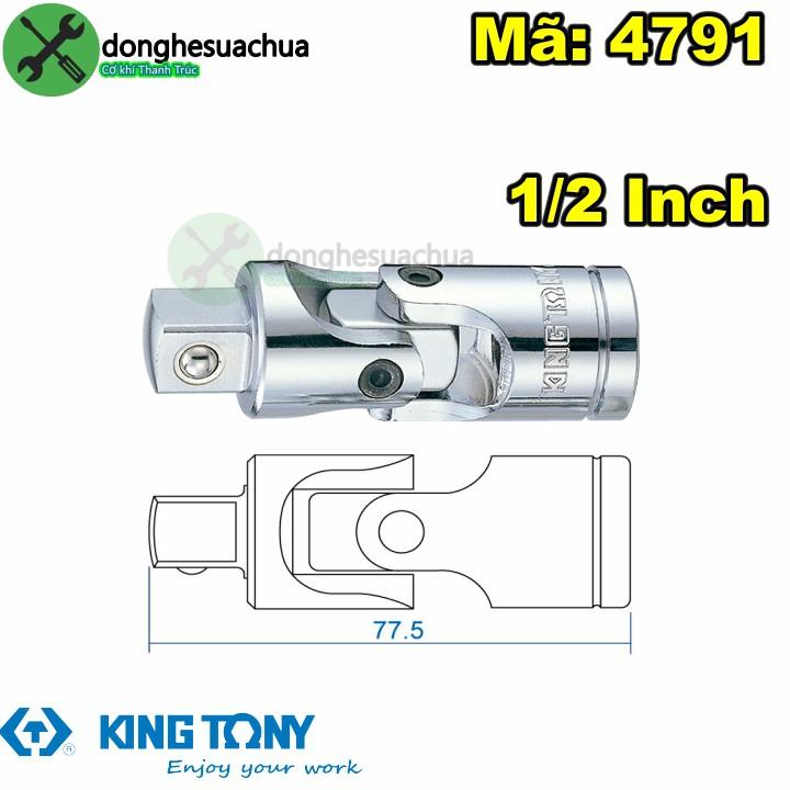 Đầu lắc léo 1/2 Kingtony 4791
