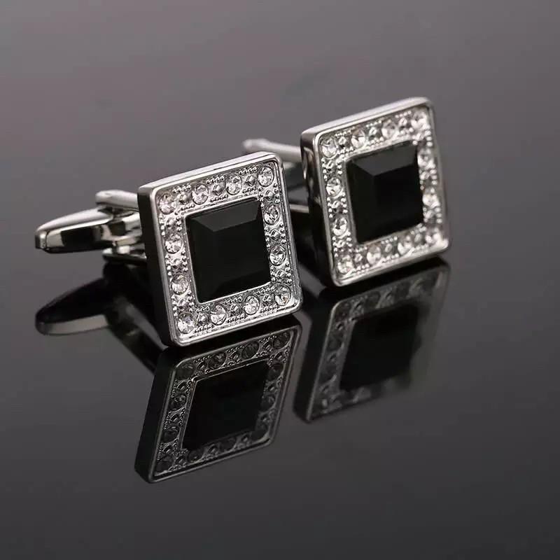 Set Cufflinks khuy măng sét và Kẹp cà vạt cao cấp