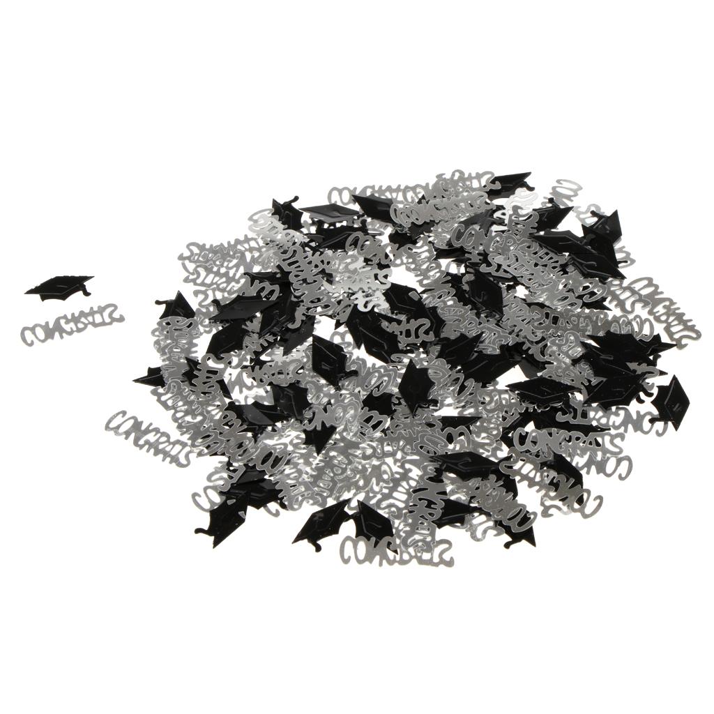 Sprinkles Congrats Grad Cap Scatter Table Confetti School Graduation Decor