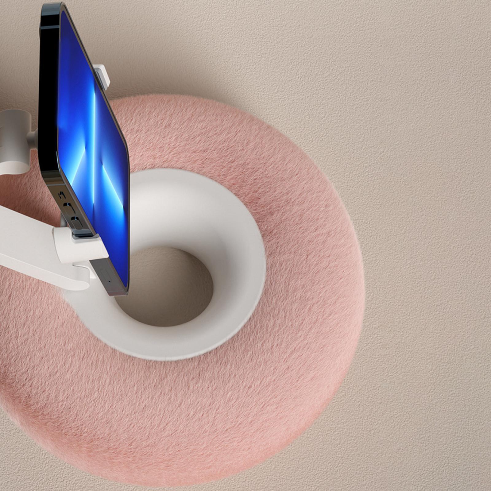 Mobile Phone Holder Cushion Stand Clip Clamp for NightStand Office Decor