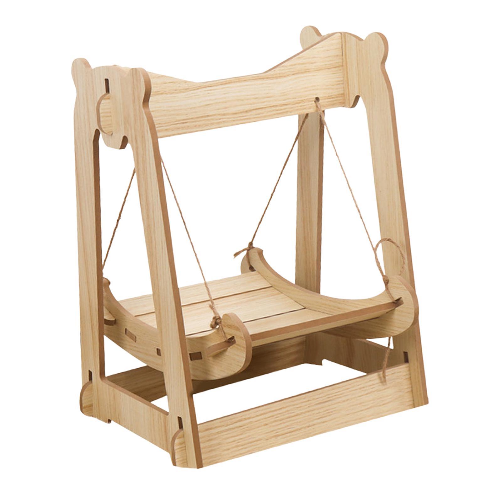 Cat Hammock Bed Lounger Scratching Rope Pet Hanging Swing for Rabbit Kitten