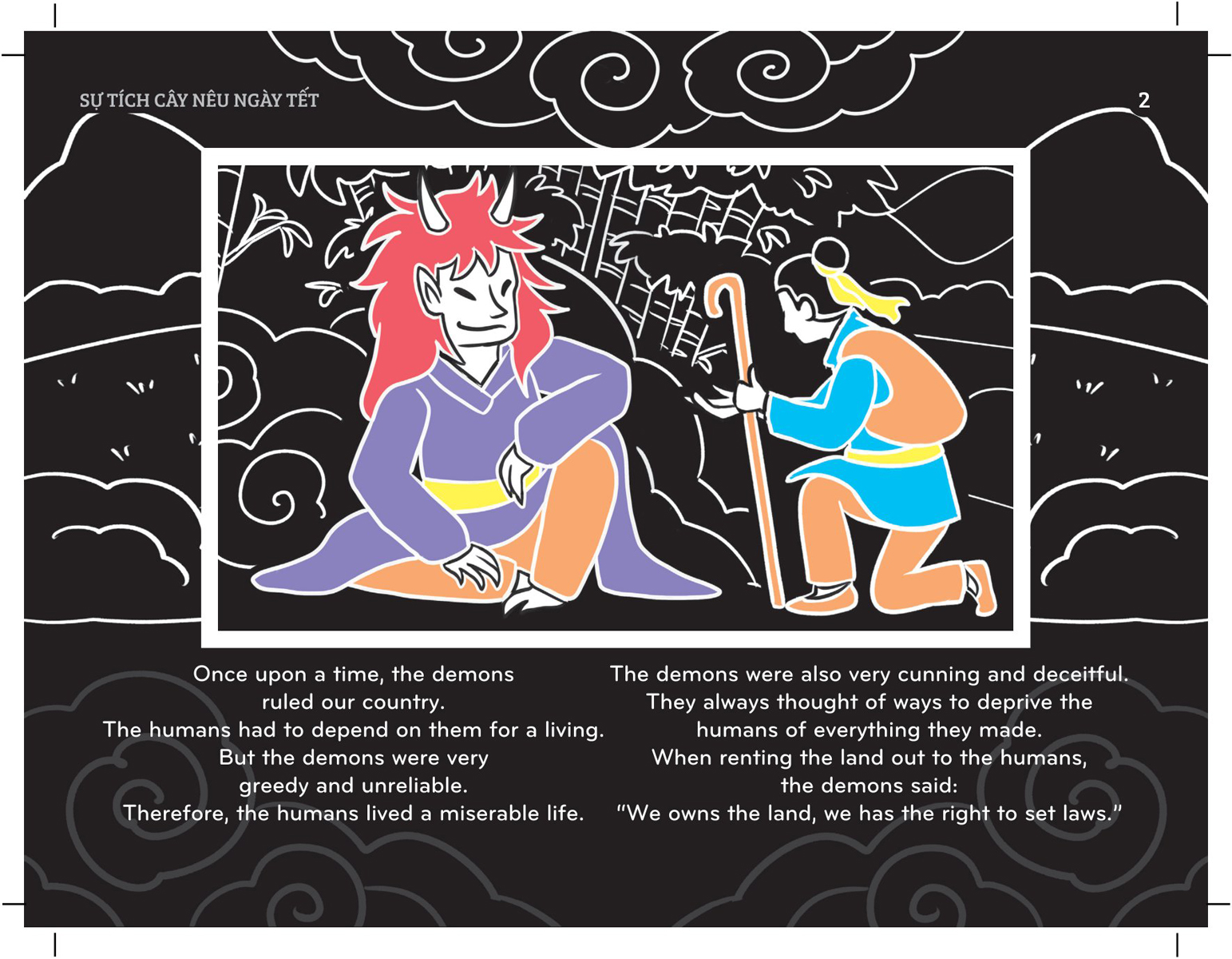 Sách Chiếu Bóng Thần Kỳ - Sự Tích Cây Nêu Ngày Tết - Quỳnh Hương ,  Thùy Dương