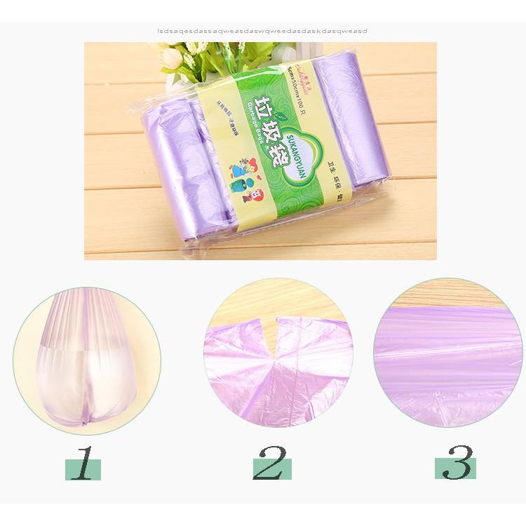 Combo 100 bọc đựng rác chất lượng
