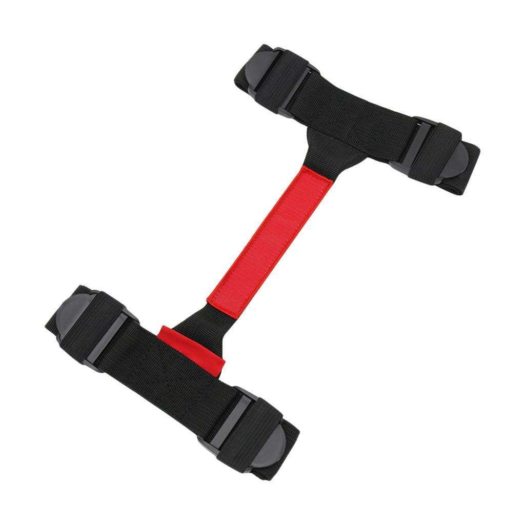 Motorcycle Side Aluminum Box Handle Strap Rope for F800GS Red