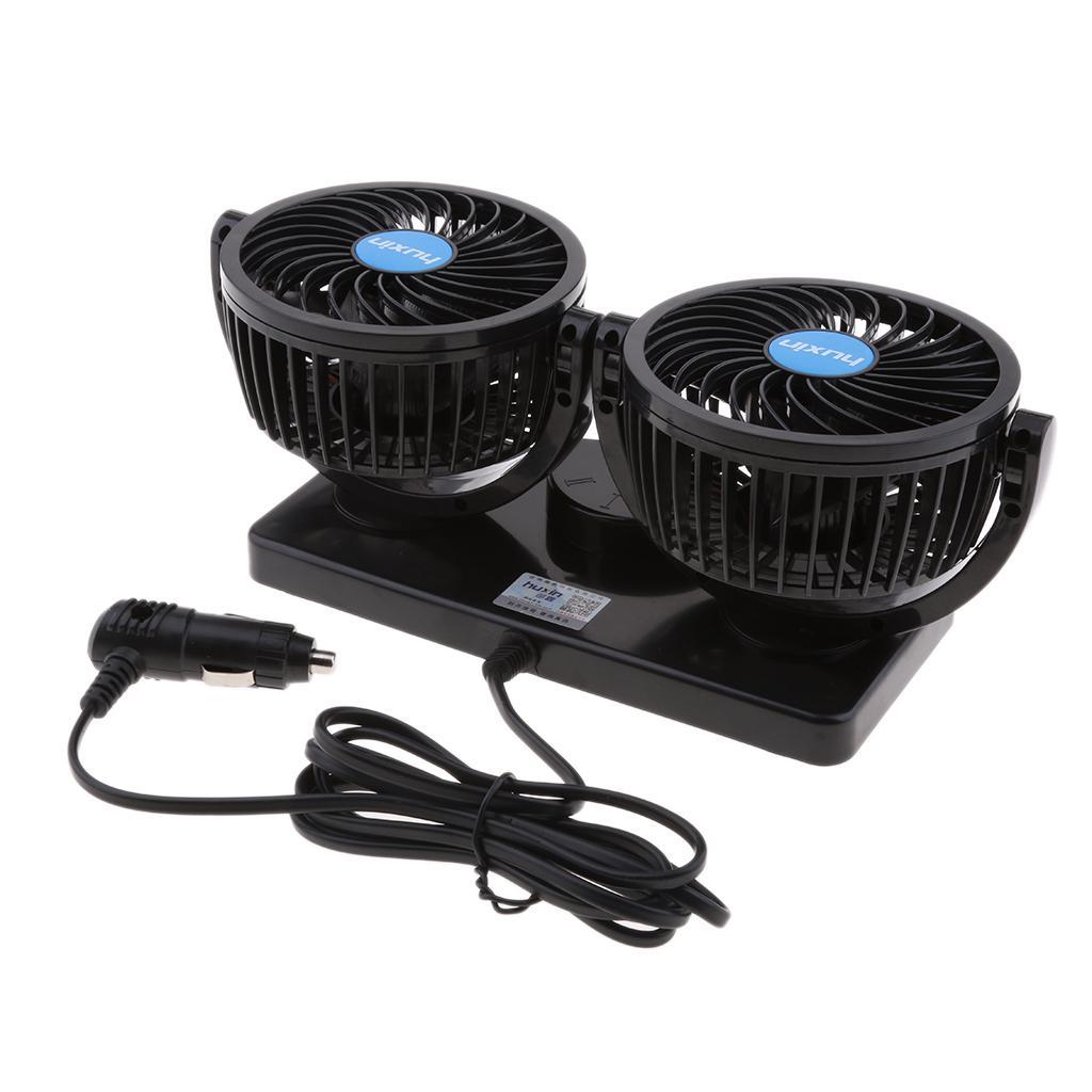 12V 360 Rotating Free adjustment Car Auto Cooling Air Fan