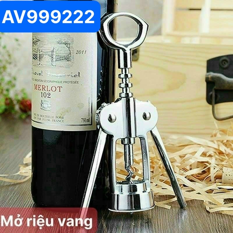 DỤNG CỤ MỞ NÚT RƯỢU VANg inox cao cấp không gỉ