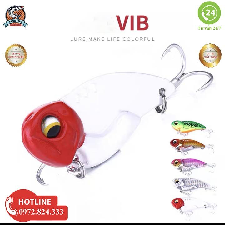 Mồi giả câu cá lure cá sắt VIB chuyên câu cá lóc, cá chày, măng, chẽm