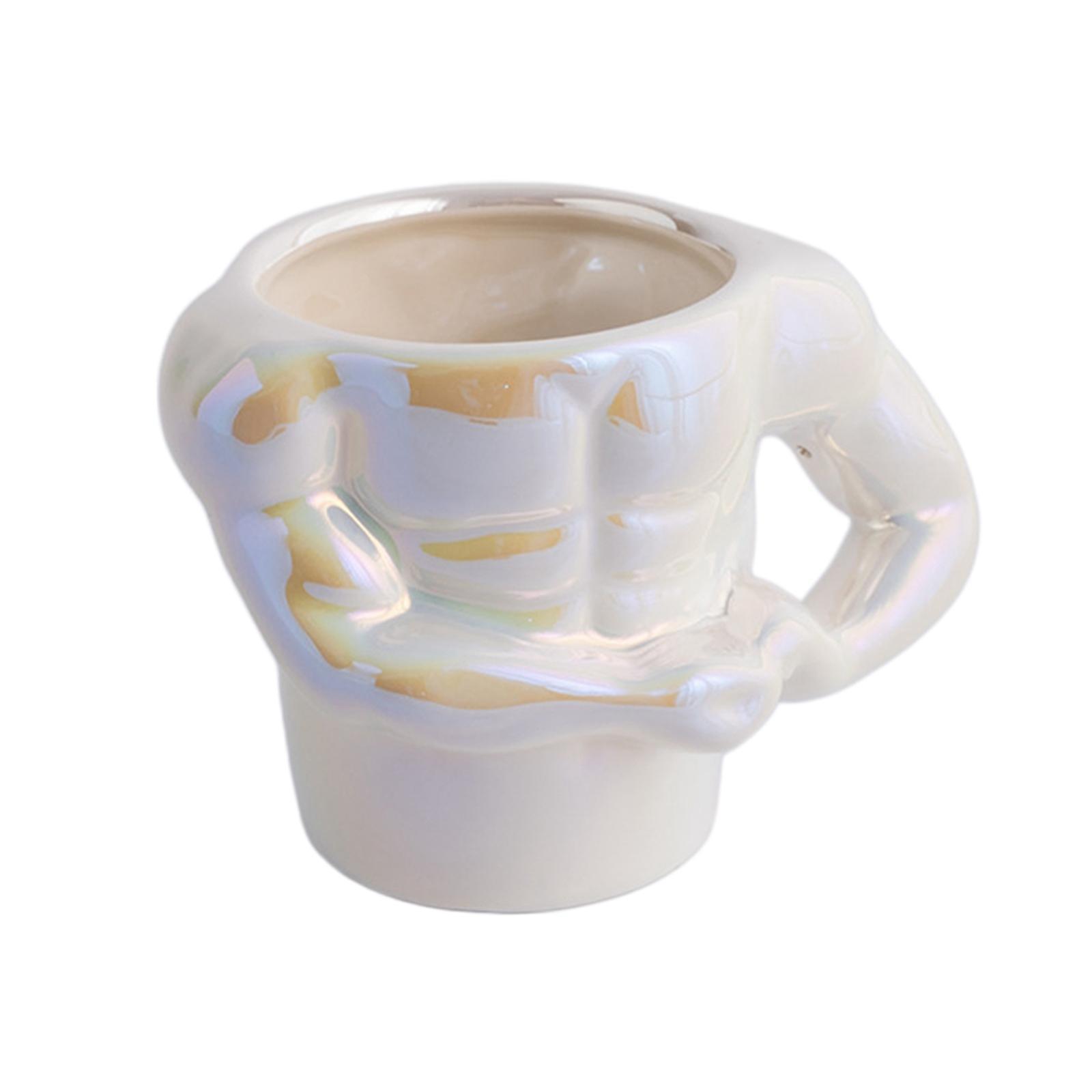 Ceramic Coffee Mug with Handle Milk Tea Cup for Office Party Wedding Housewarming Gift