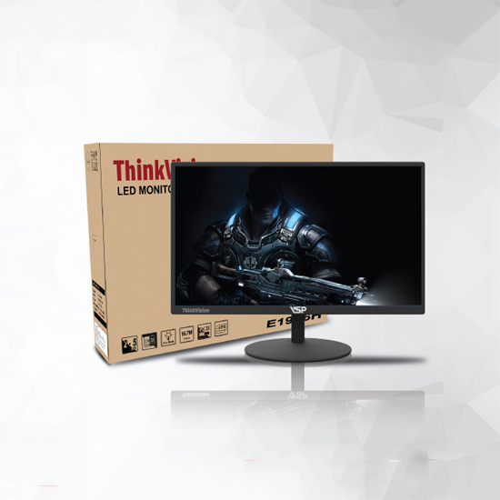 Màn hình LCD 19inch ThinkVision E1916H LED Monitor Full HD 60hz - Hàng Chính Hãng