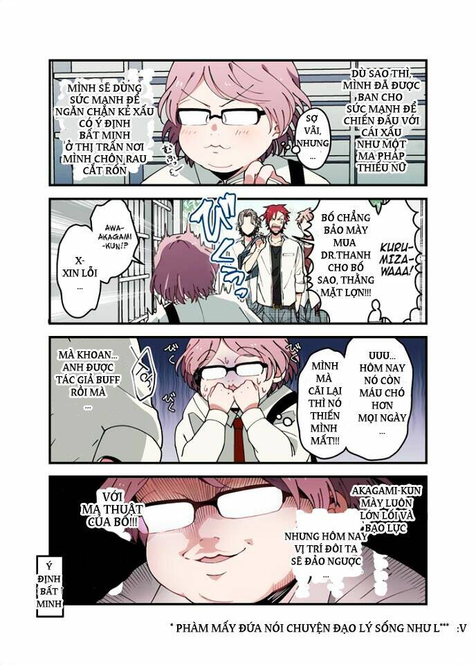 những chàng trai trở thành "ma pháp thiếu nữ" chapter 2 3