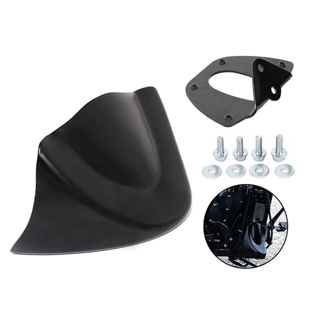 Motorcycle Front Chin Fairing Spoiler For Harley Sportster Dyna 2006-2018