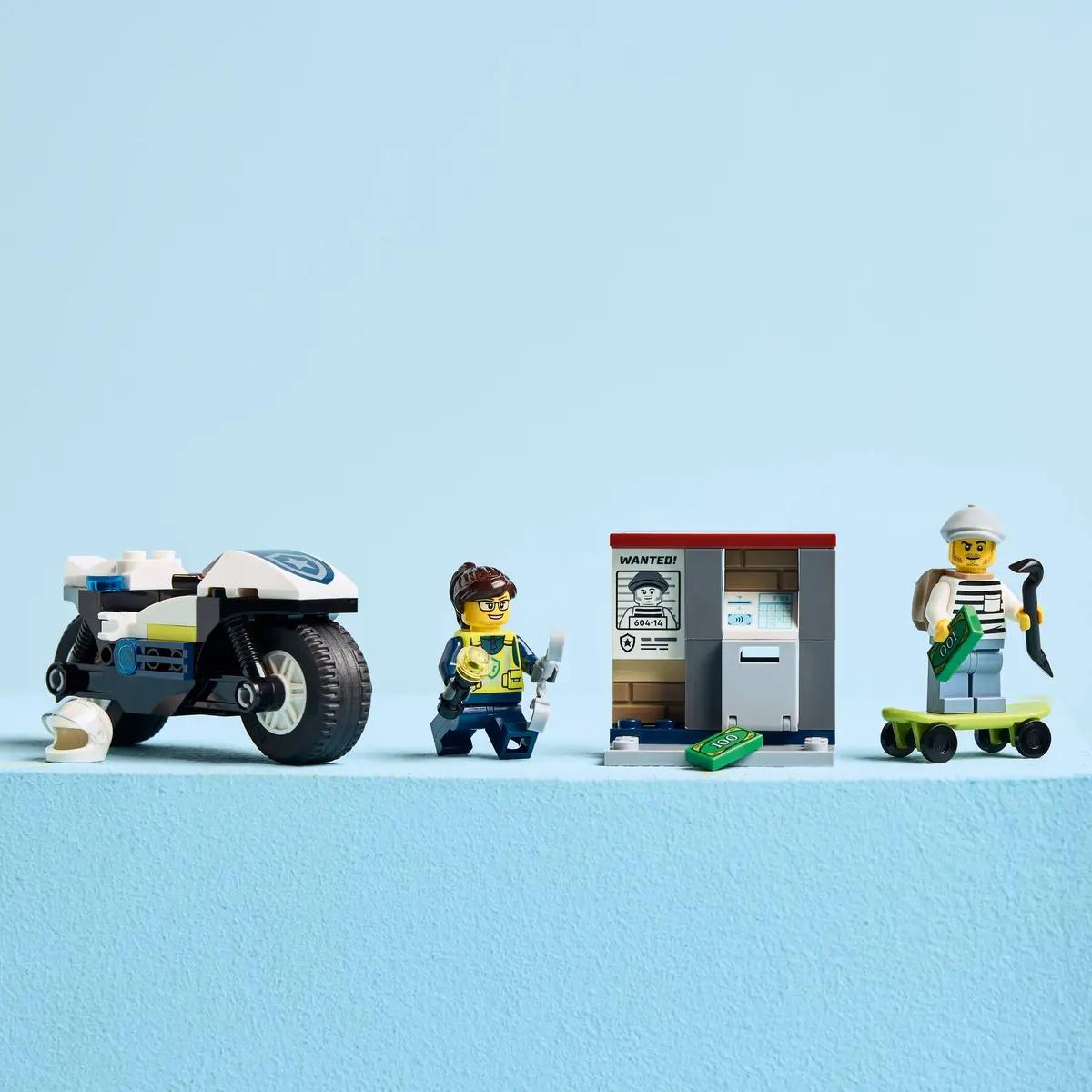 Đồ Chơi Lắp Ráp Cuộc Đua Truy Bắt Cướp - Lego City 60455 (65 Mảnh Ghép)