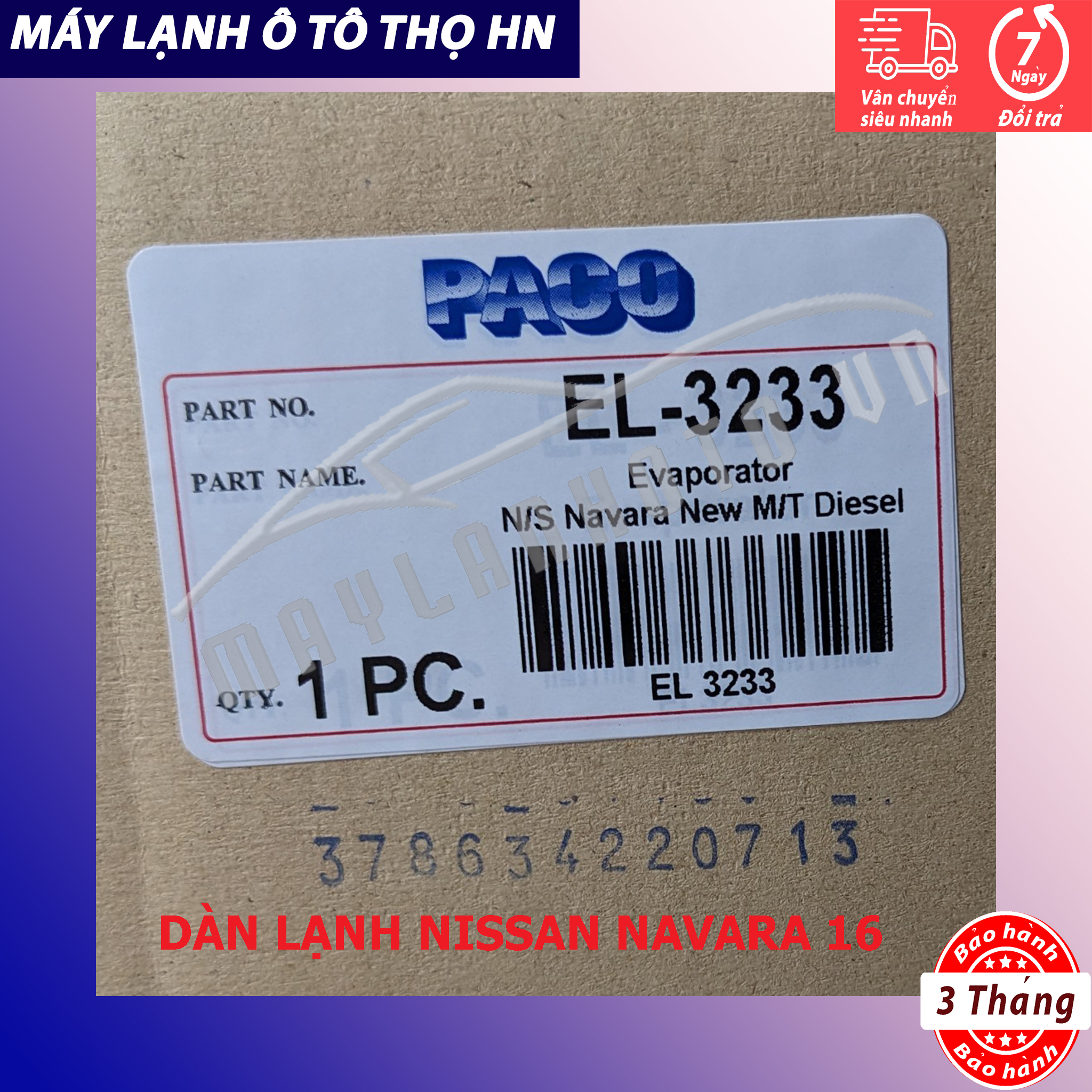 Dàn lạnh Nissan Navara 2016 2017 2018 Hàng xịn Thái Lan 16 17 18